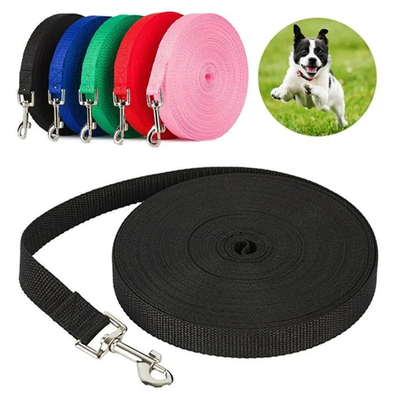 Nylon Extra Long Dog Leash | Heavy Duty Tracking Lead