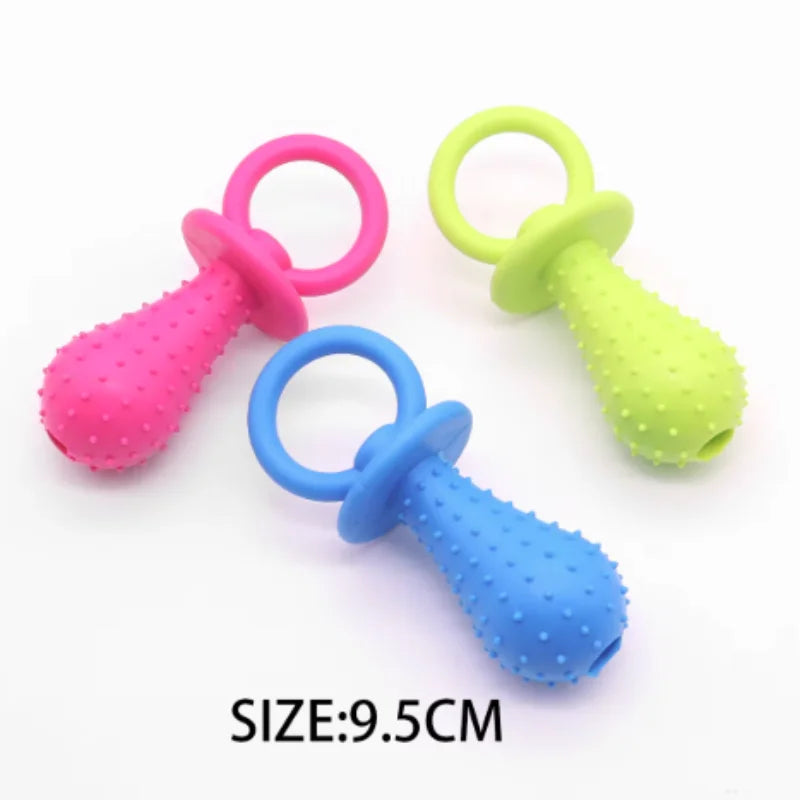 Bite-Resistant Dog Teething Chew Stick | Leak-Proof Dental & Treat Toy