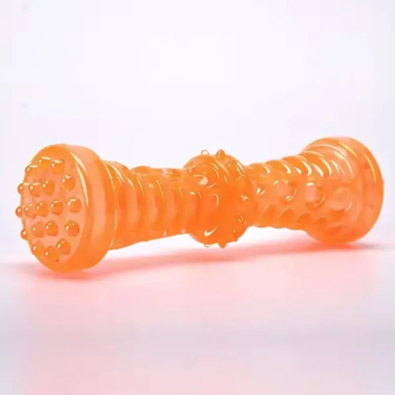 Bite-Resistant Dog Teething Chew Stick | Leak-Proof Dental & Treat Toy