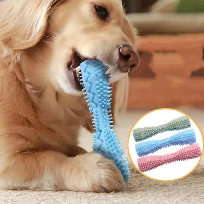 Bite-Resistant Dog Teething Chew Stick | Leak-Proof Dental & Treat Toy