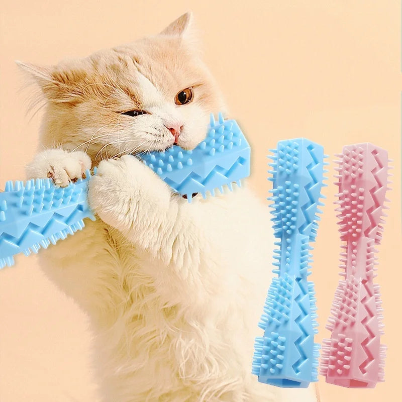 Bite-Resistant Dog Teething Chew Stick | Leak-Proof Dental & Treat Toy
