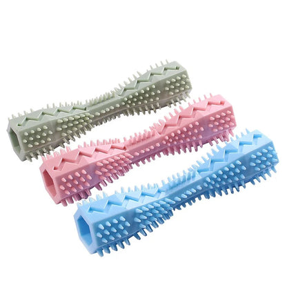 Bite-Resistant Dog Teething Chew Stick | Leak-Proof Dental & Treat Toy